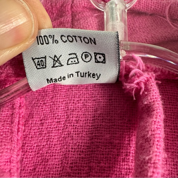 Pink Evil Eye Patterned Robe - Picture 5 of 9